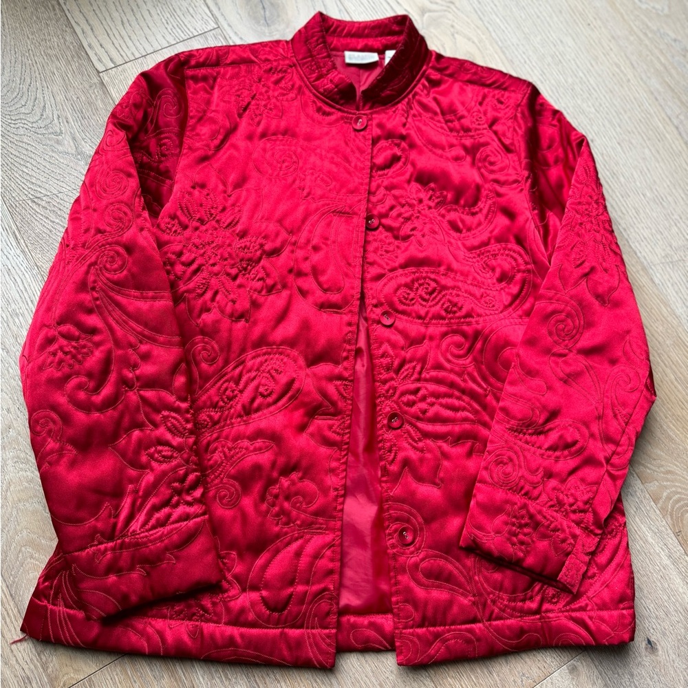 Mandarin Collar Jacket - image 1